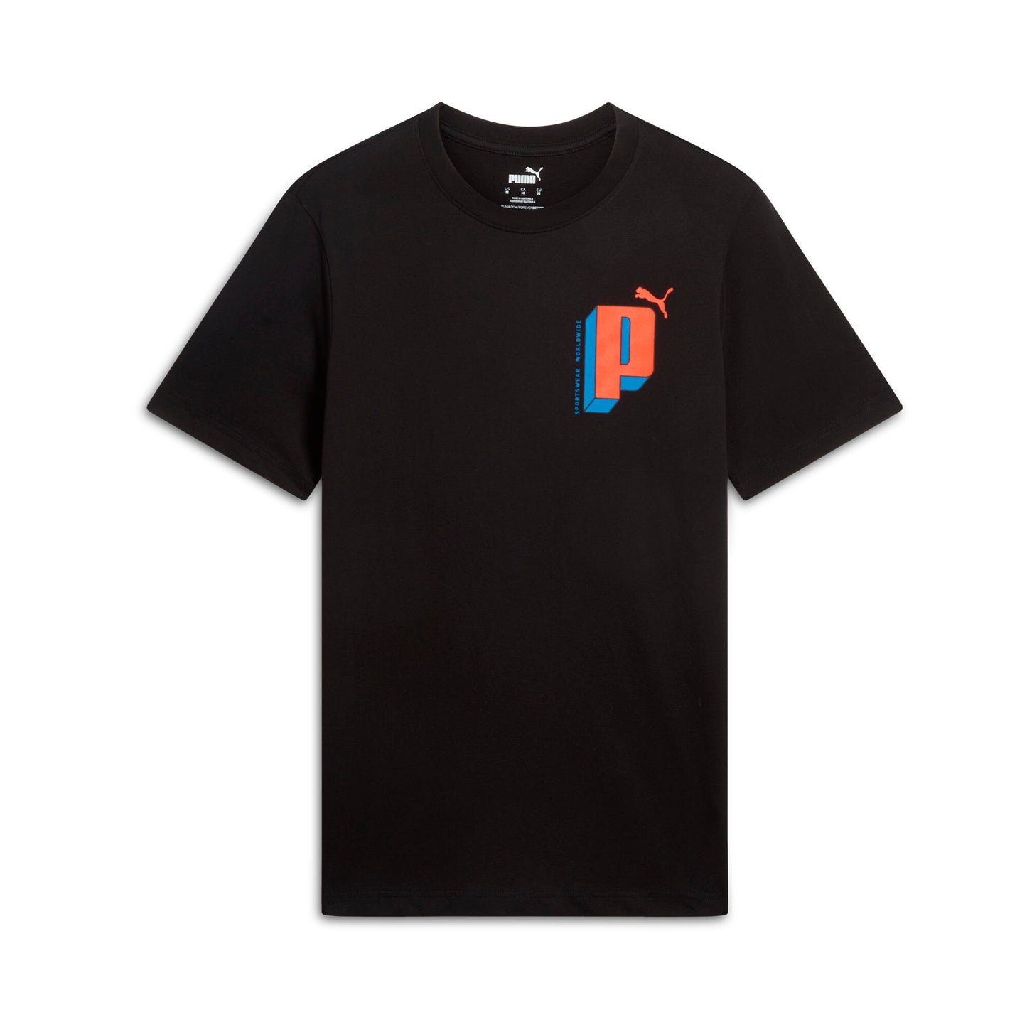 PUMA Men's GRAPHICS Letter Tee