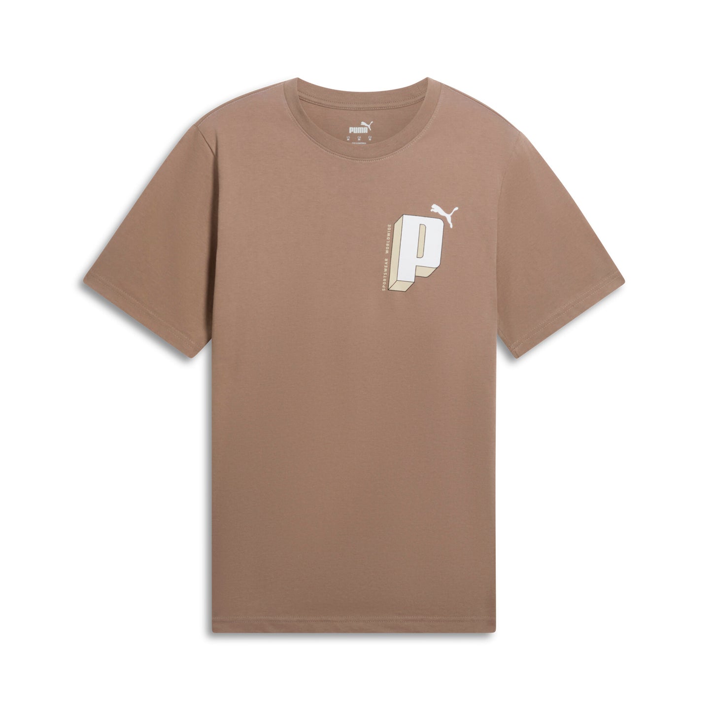PUMA Men's GRAPHICS Letter Tee